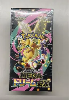 【シュリンク付き】ポケモンカードゲーム MEGA ドリームEX【新品】