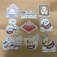 ちいかわレストラン　スマホに貼れるサイズのクリアステッカー