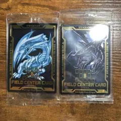 遊戯王 青眼の白龍 ブルーアイズ センターフィールドカード 未開封品