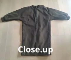 お値下げ中❗クローズアップ　起毛　変形MA1 カーキ