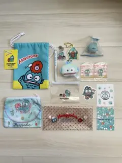 サンリオ　ハンギョドン　ボールペン、ケース、シールなど色々まとめ売り