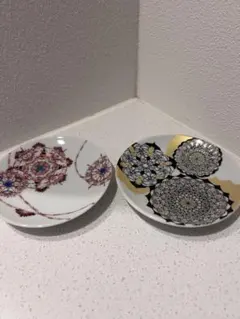 Kutani Art 九谷アート 豆皿2枚セットのサムネイル