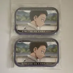 鬼滅の刃 メモリーズスクエア缶バッジ 狛治 無限城編ver. 2個
