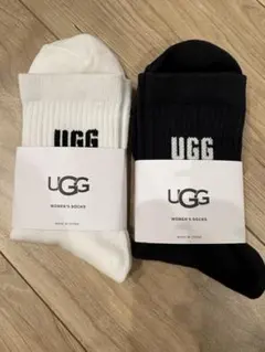 UGG （アグ）2 足タグ付き2025新作ソックス
