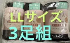 3足組　保湿加工 しっとりタイツ L-LL 80デニール　大きい
