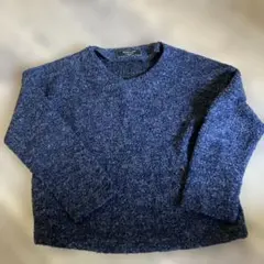 BEAMS LIGHTS ニットセーター ネイビー 38