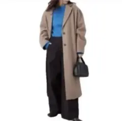 CIAOPANIC TYPY ニットメルトンオーバーチェスターコート