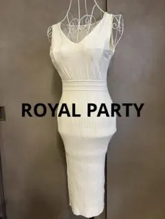 即購入OK✨ ROYAL PARTY/ワンピース/ドレス/ホワイト/F/733