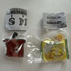 パペットスンスン ノンノン シャカシャカチャーム リフレクター 2個セット