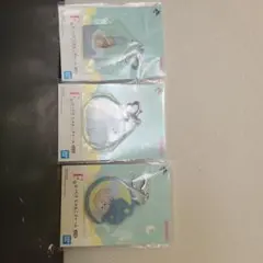 バンダイ mofusand 　一番くじ　Ｆ賞 全6種のうちの3種セット　チャーム