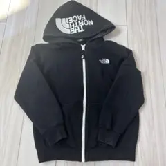THE NORTH FACE ジップパーカー ブラック 150センチ