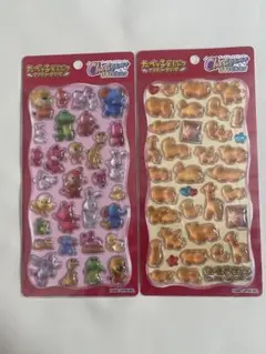 たべっ子どうぶつ　チェリジェムステッカー2種セット　正規品