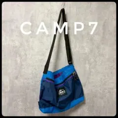 ✅️【美品】CAMP7 ショルダーバッグ CORDURA生地 ブルー
