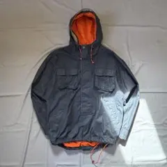 GAP レザーアノラック ダークブラウン S/Pサイズ - メルカリ