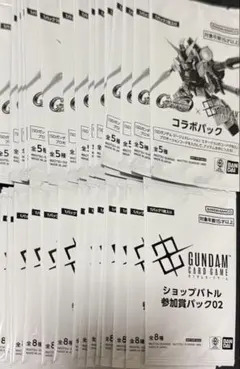 ガンダムカード 店舗予選 WCS 26-27 参加賞パック Vol.1 プロモ - メルカリ