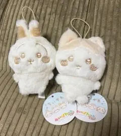ちいかわ　ぬいぱれっと〜ミルクいろ〜マスコット　うさぎ　ハチワレ