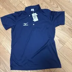 MIZUNO ミズノ ポロシャツ ネイビー L