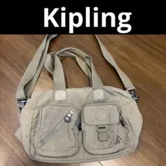 Kipling ショルダーバッグ ベージュ 2wayのサムネイル