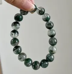 ガーデンクォーツ 庭園水晶 ブレスレット パワーストーン クリスタル 魔除 お守
