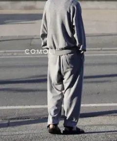 comoli 26ss グレー裏毛パンツ サイズ3 - メルカリ