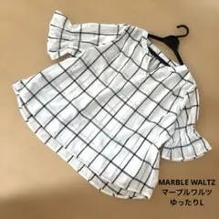 MARBLE WALTZ マーブルワルツ レディース　ブラウス　ゆったり　Lのサムネイル