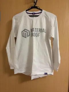 IMPAL ホワイト長袖シャツ ロンT 白 M ハンドボール