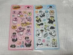 JR西日本×可哀想に！コラボグッズ プックリシール　おぱんちゅうさぎ んぽちゃむ