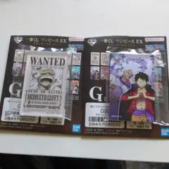 一番くじ　ワンピース　悪魔を宿す者達　vol.3 アクリルブロック　ルフィ　ニカ