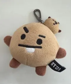 BT21 SHOOKY ぬいぐるみキーホルダー