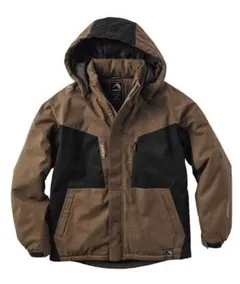 ディアマジックダイレクト防風防寒ジャンパーソフトタッチの特別仕様ミックスブラウン