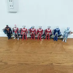 ウルトラマン ソフビ まとめ売り 大量 タグ付き 怪獣付き8体セット