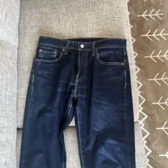 ジーンズ　　リーバイス511ジーンズbigE 濃紺　美品