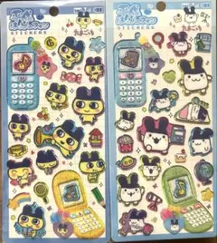 平成はっぴーフォンステッカー　たまごっち　2種セット