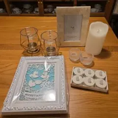 ウェルカムスペース キャンドルホルダー LEDキャンドル 写真立て等