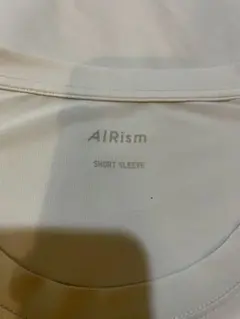 UNIQLO AIRism クルーネックTシャツ ホワイトのサムネイル