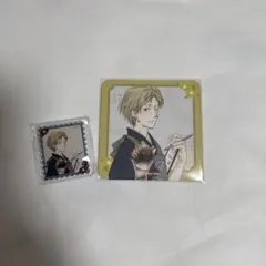 夏目友人帳 名取周一 コースター＆ステッカーセット