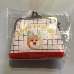 mojojojo PVCがま口ポーチ REDうさぎ　未開封