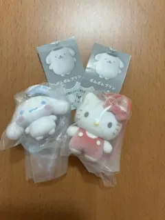 カラフルカラビナマスコットチャーム シナモン ハローキティ2点セット バンダイ