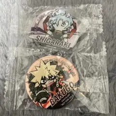 ヒロアカ　くら寿司　オリジナル缶バッジ　2個セット　死柄木弔　爆豪勝己