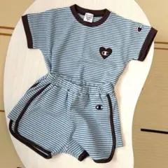 バースデイ チャンピオン Champion セットアップ 95 ブルー×ブラウンのサムネイル