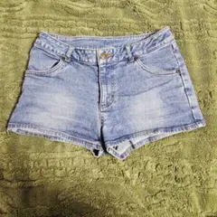 デニム ブルー ショートパンツ ホットパンツ