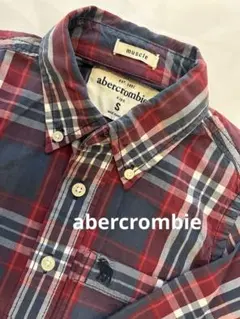 abercrombie アバクロ　キッズ　sサイズ チェック柄
