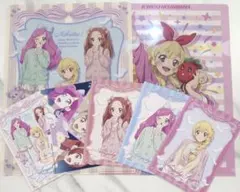 アイカツ　デザインマート　エンジェリーシュガー　購入特典カード＋ファイルセット