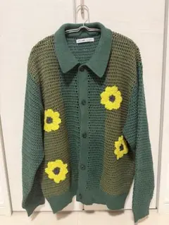 CALIFORNIA クロシェアミ ニットカーディガン メンズのサムネイル