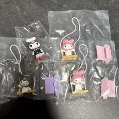 マイメロ　クロミ フィギュア　ブランコ