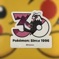 韓国限定 ポケモン メガフェスタ 30周年 ランダムステッカー
