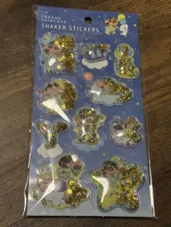 ぱ*ん様 クレヨンしんちゃん　しゃかしゃか　シール　ステッカー　ぶりぶりざえもん