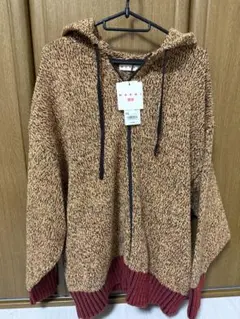 UNIQLO MARNI XXL オレンジ系　ジップ　パーカー