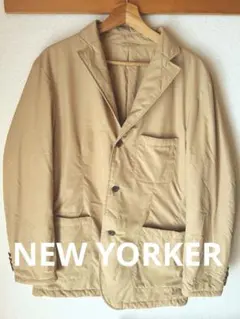 ベージュ テーラードジャケット