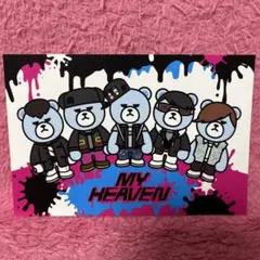 非売品！BIGBANG MY HEAVEN ポストカード　ポスカ　KRUNK